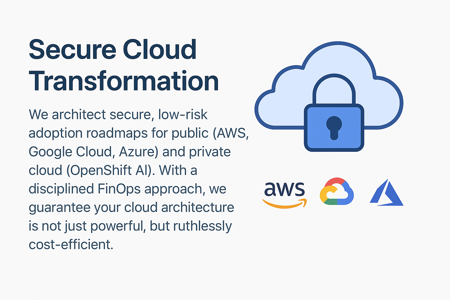 Secure Cloud Transformation